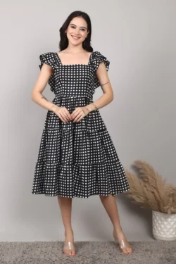 Buy Trending Designer  fancy Black Printed Online In India.